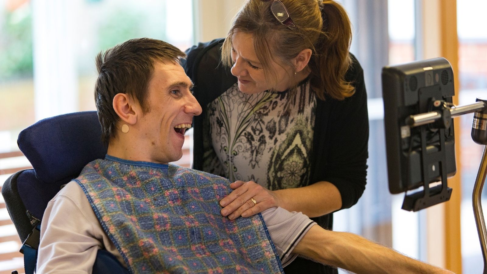 Shaftesbury Kenway Court, person we support & enabling support worker